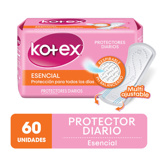 Protector Diario Kotex Classic X 60 Unidades